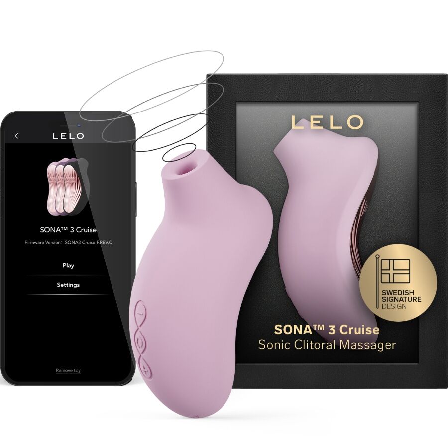 LELO Sona 3 Cruise Klitoralmassager Zartrosa – SenSonic™ & Cruise Control™ | Secret Pulse Massager Vibrator Produktansicht und Details