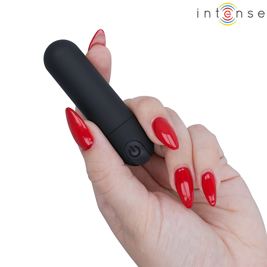 INTENSE - KAREN MINI WIEDERAUFLADBARER VIBRATIONSKUGEL SCHWARZ – Erotik-Zubehör Bild 2