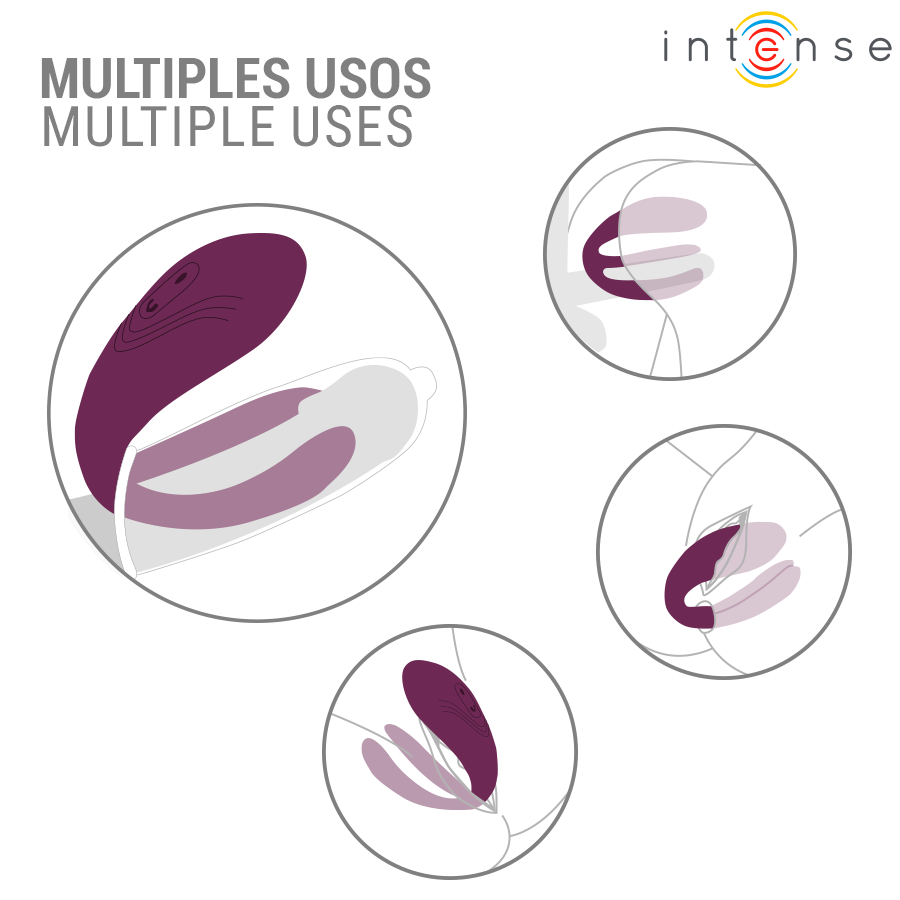 INTENSE - SANDRA KLAPPE- UND VIBRATIONSKLEMMSTIMULATOR MIT FERNBEDIENUNG für intensive Stimulation und Self-Love