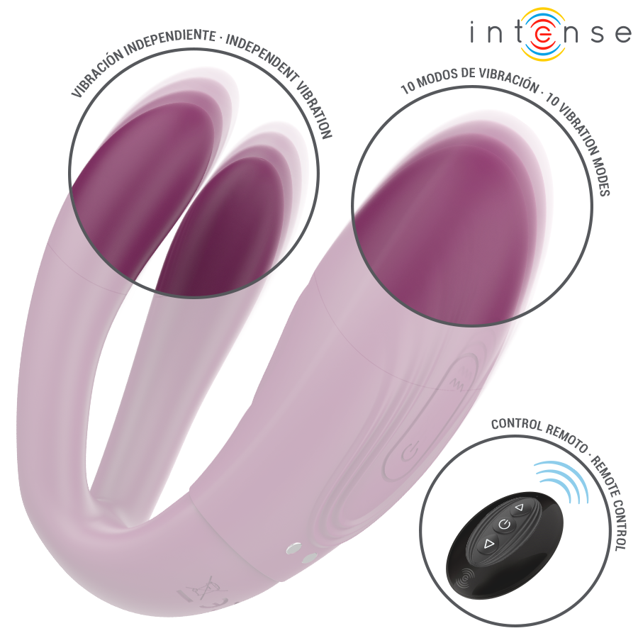 INTENSE - SANDRA KLAPPE- UND VIBRATIONSKLEMMSTIMULATOR MIT FERNBEDIENUNG Vibrator diskret online kaufen
