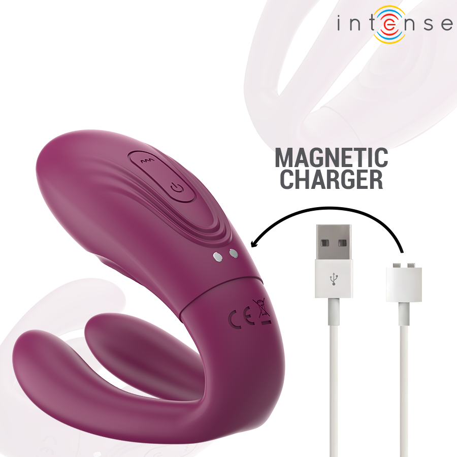 INTENSE - SANDRA KLAPPE- UND VIBRATIONSKLEMMSTIMULATOR MIT FERNBEDIENUNG hochwertiges Sextoy bei Secret Pulse