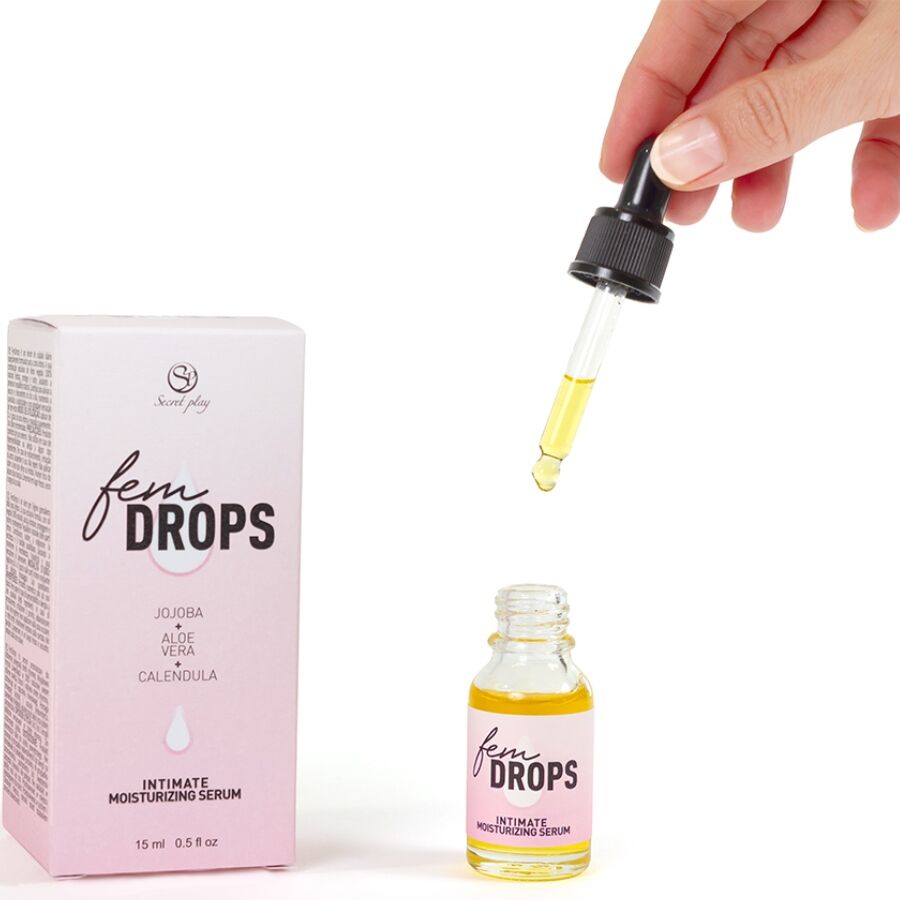 SECRETPLAY – FEM DROPS INTIM-FEUCHTIGKEITSSERUM 15 ML – Erotik-Zubehör Bild 2