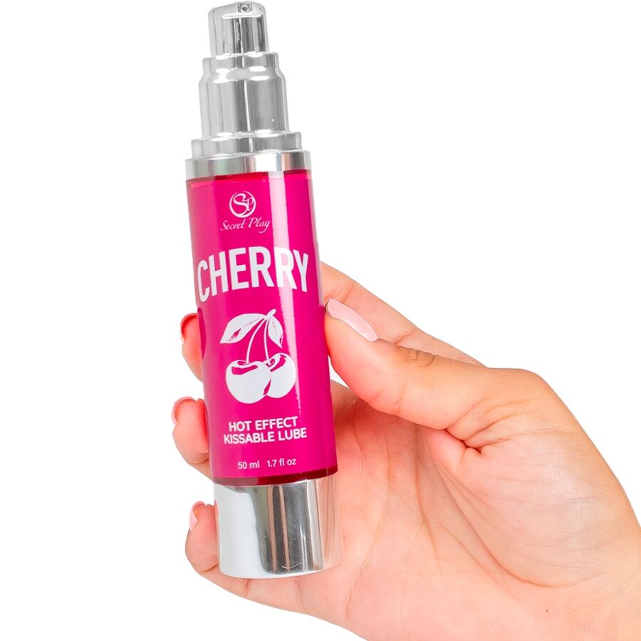SECRETPLAY – WÄRMENDES GLEITMITTEL KIRSCHE 50 ML – Erotik-Zubehör Bild 2