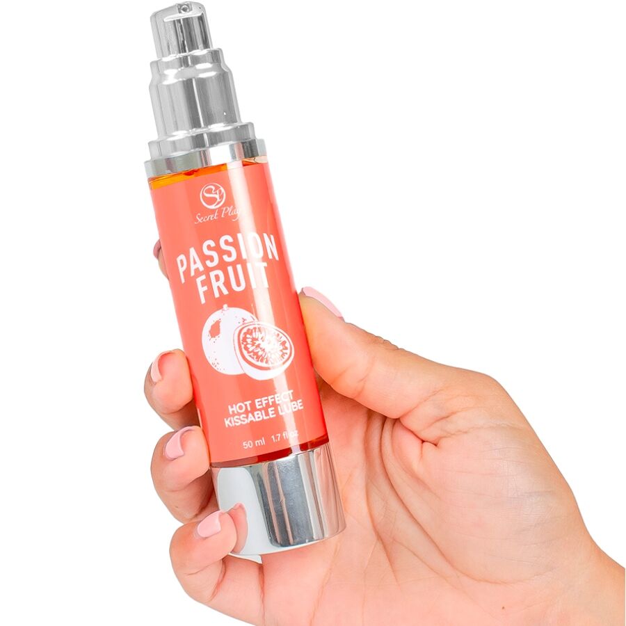SECRETPLAY – WÄRMENDES GLEITMITTEL PASSIONSFRUCHT 50 ML – Erotik-Zubehör Bild 2