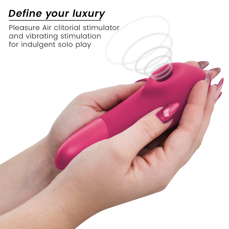 WOMANIZER - Pleasure Air und Vibrationen - Wasserdicht Produktansicht und Details