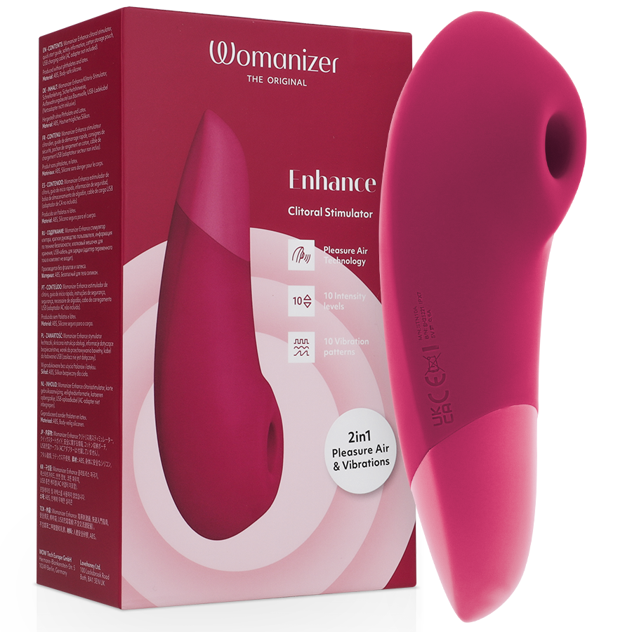WOMANIZER - Pleasure Air und Vibrationen - Wasserdicht Klitorisstimulator diskret online kaufen