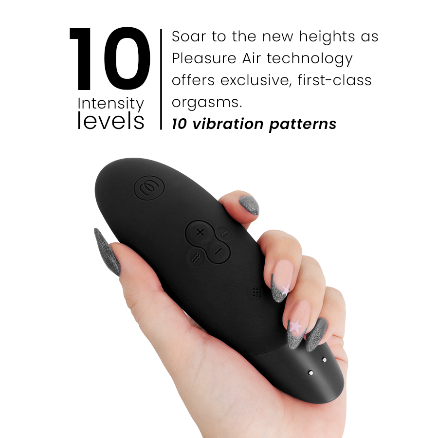 WOMANIZER - Pleasure Air und Vibrationen - Wasserdicht für sinnliche Momente allein oder zu zweit