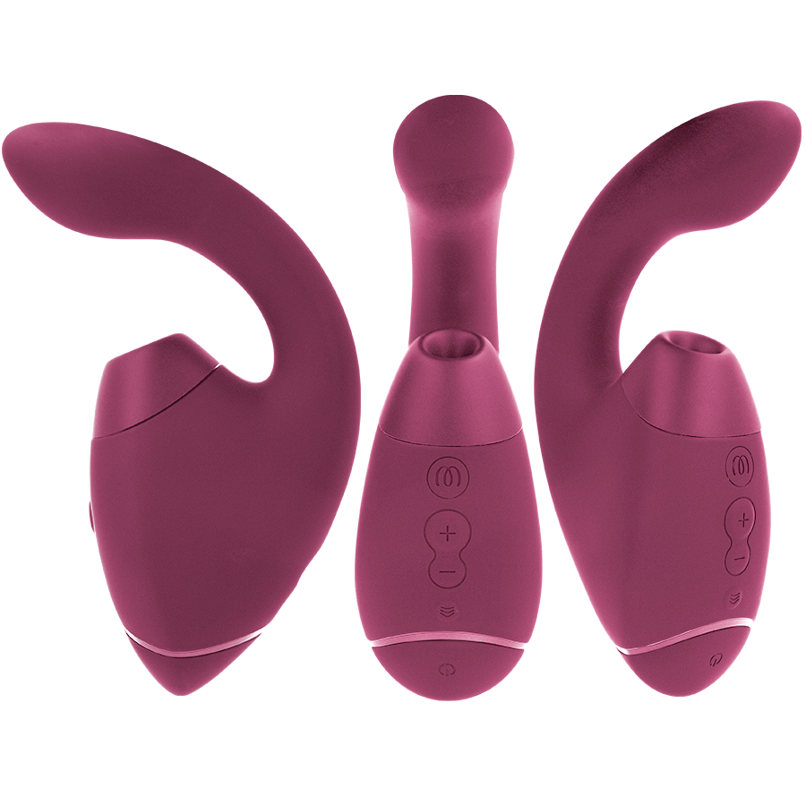 WOMANIZER - DUO NEXT DOPPELTER KLITORIS- & G-PUNKT-STIMULATOR Detailansicht bei Secret Pulse