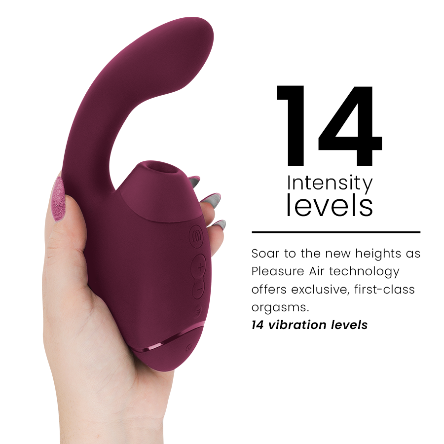 WOMANIZER - DUO NEXT DOPPELTER KLITORIS- & G-PUNKT-STIMULATOR hochwertige Produktabbildung