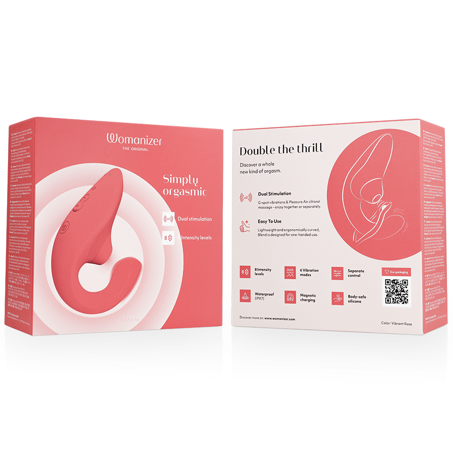 WOMANIZER - Pleasure Air Technologie - Wasserdicht für intensive Stimulation und Self-Love