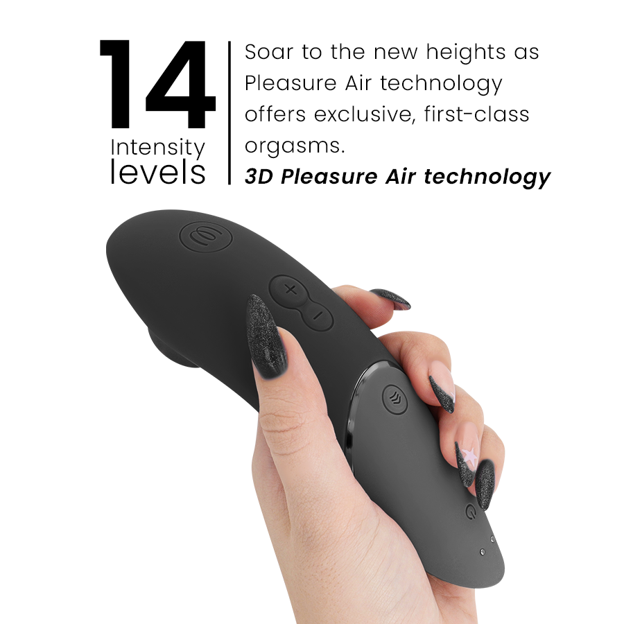WOMANIZER - KLITORISSTIMULATOR - 3D Pleasure Air - Wasserdicht für sinnliche Momente allein oder zu zweit