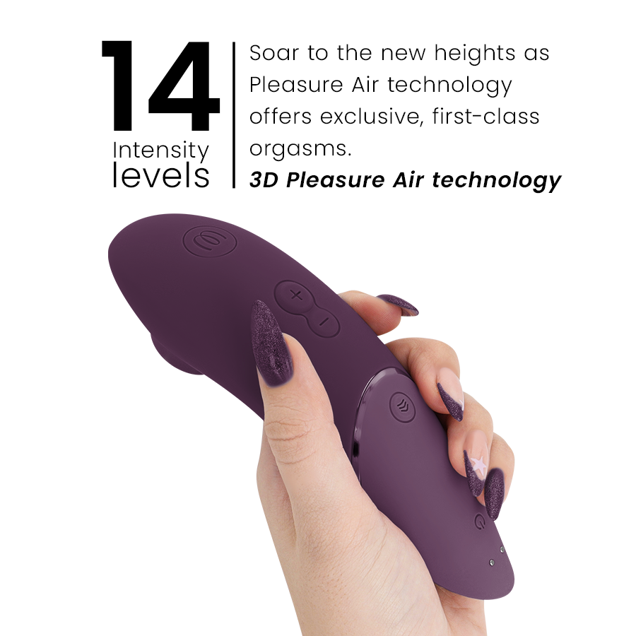 WOMANIZER - KLITORISSTIMULATOR - 3D Pleasure Air - Wasserdicht für sinnliche Momente allein oder zu zweit