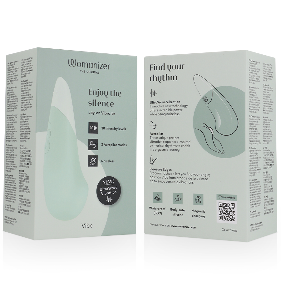 WOMANIZER - UltraWave Vibration - Wasserdicht für intensive Stimulation und Self-Love