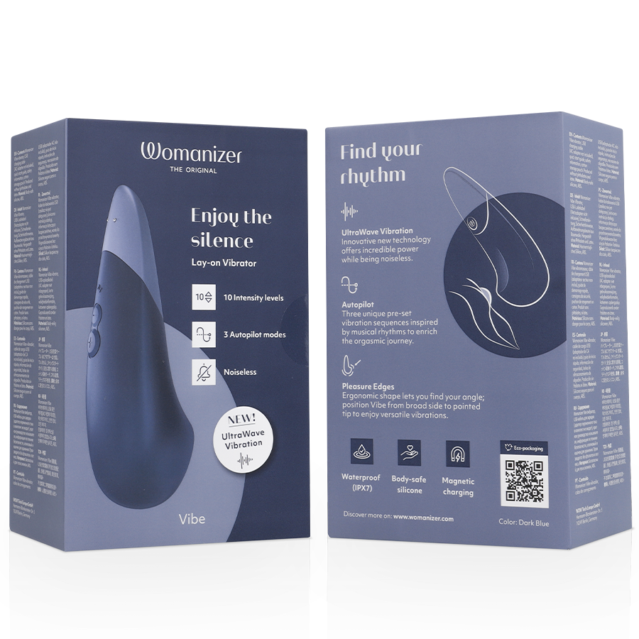 WOMANIZER - UltraWave Vibration - Wasserdicht für intensive Stimulation und Self-Love