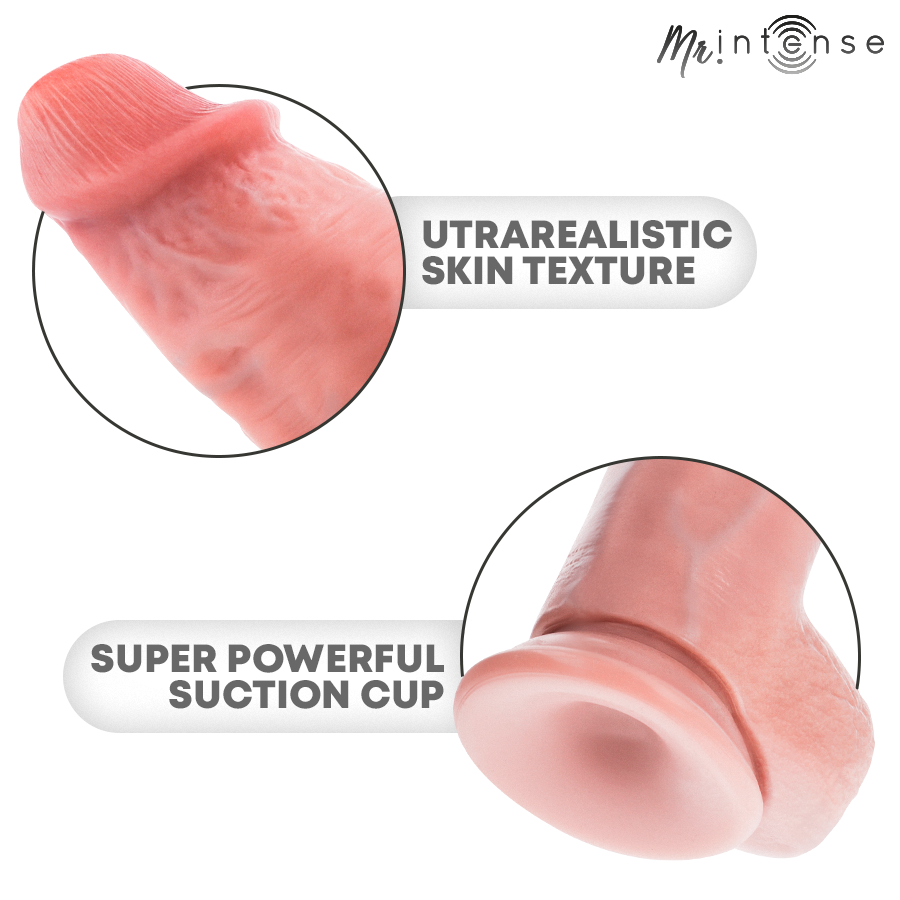 MR INTENSE – BIG PENIS SPENCER SILIKONDILDO 25,5 CM – Ø 6,2 CM Produktansicht und Details