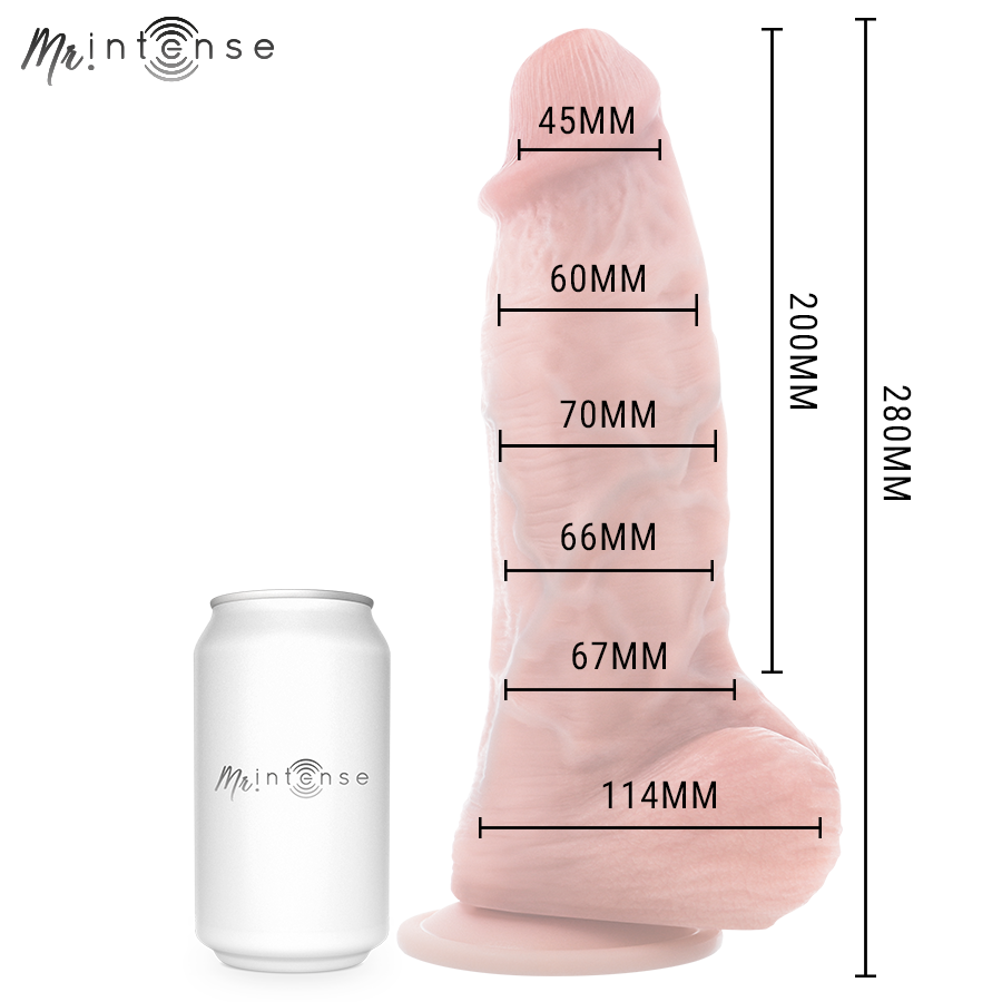 MR INTENSE - EXTRABIG SPENCER SILIKONDILDO 28 CM -Ø- 7,3 CM Dildo diskret online kaufen