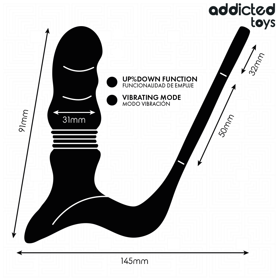 ADDICTED TOYS - UP&DOWN PROSTATIKRING – Erotik-Zubehör Bild 6