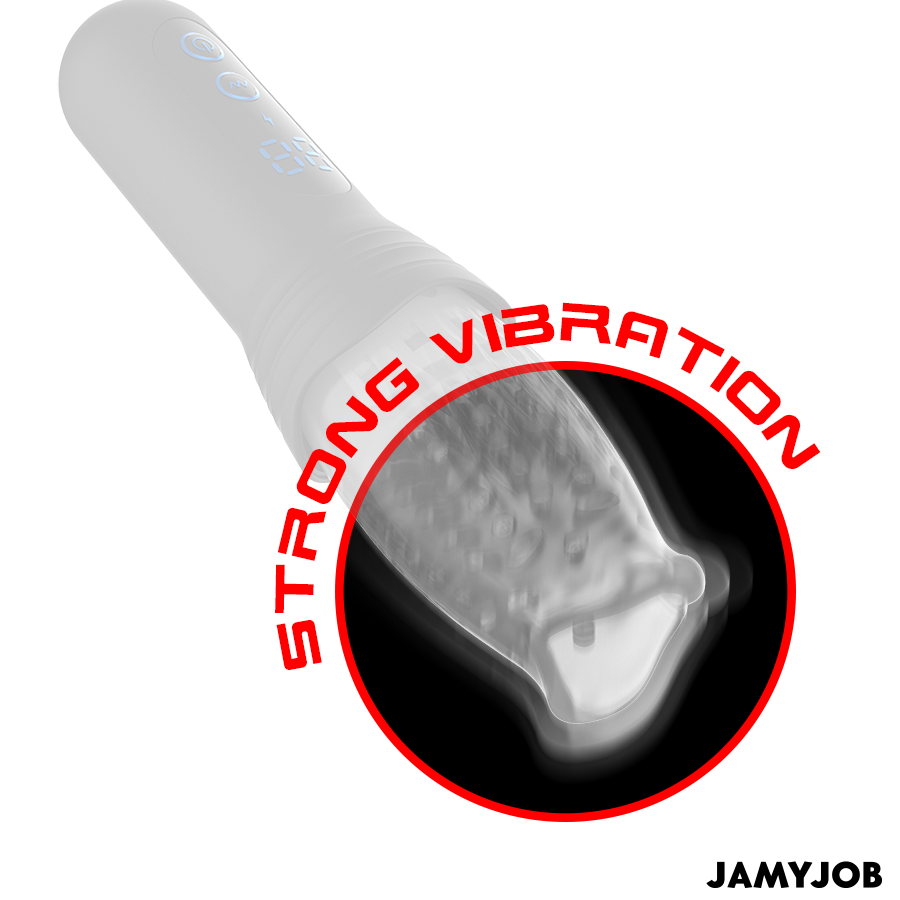 JAMYJOB - BLOW-R MASTURBATOR MIT STOSS- UND ROTATIONSFUNKTION Produktansicht und Details