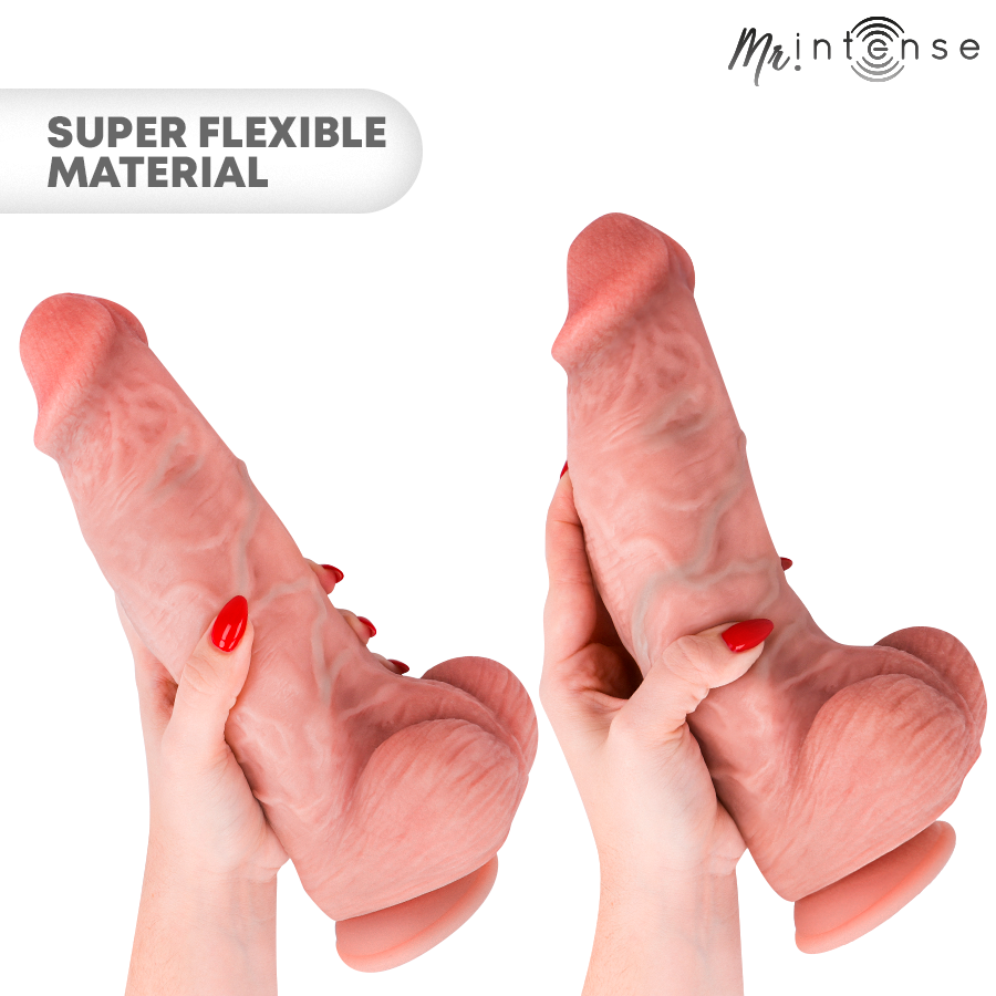 MR INTENSE - EXTRABIG SPENCER SILIKONDILDO 28 CM -Ø- 7,3 CM Produktansicht und Details