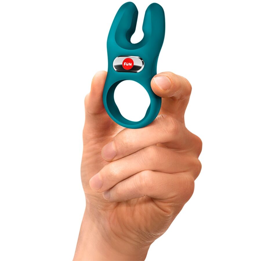 FUN FACTORY - NOS PRO VIBRIERENDER COCKRING, FLASCHE, GRÜN Penisring diskret online kaufen