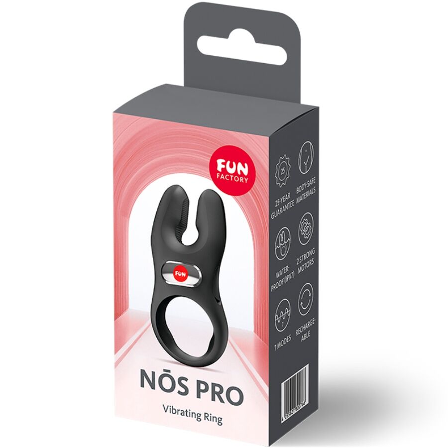 FUN FACTORY - NOS PRO VIBRIERENDER PENNISRING SCHWARZ – Vibrator Bild 7