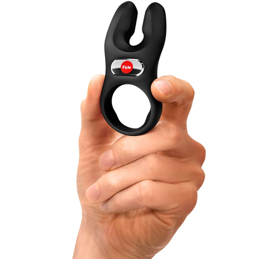 FUN FACTORY - NOS PRO VIBRIERENDER PENNISRING SCHWARZ – Vibrator Bild 6