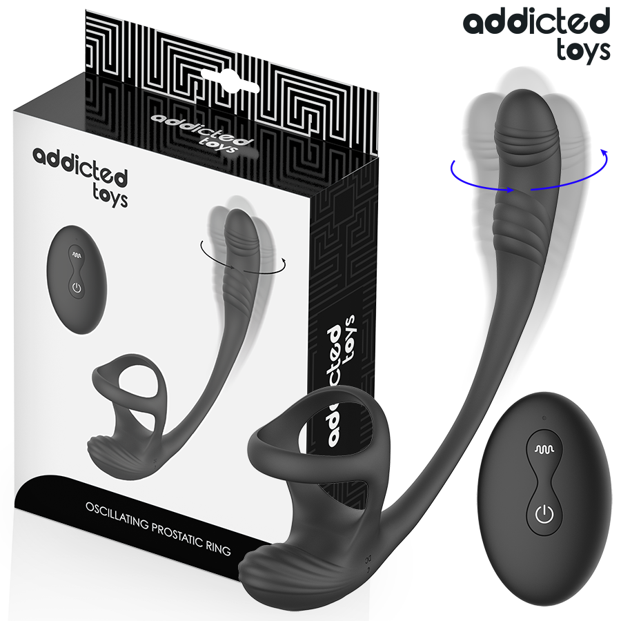 ADDICTED TOYS – ANALPLUG MIT VIBRATION, 360°-WELLUNG UND HODENSTIMULATOR Analplug diskret online kaufen