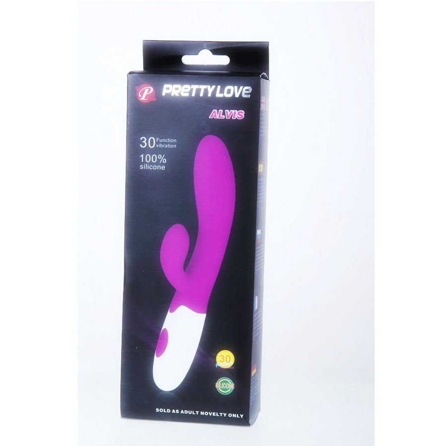 PRETTY LOVE - FLIRTATION ALVIS VIBRATOR MIT KLITORIS-STIMULATOR Klitorisstimulator diskret online kaufen