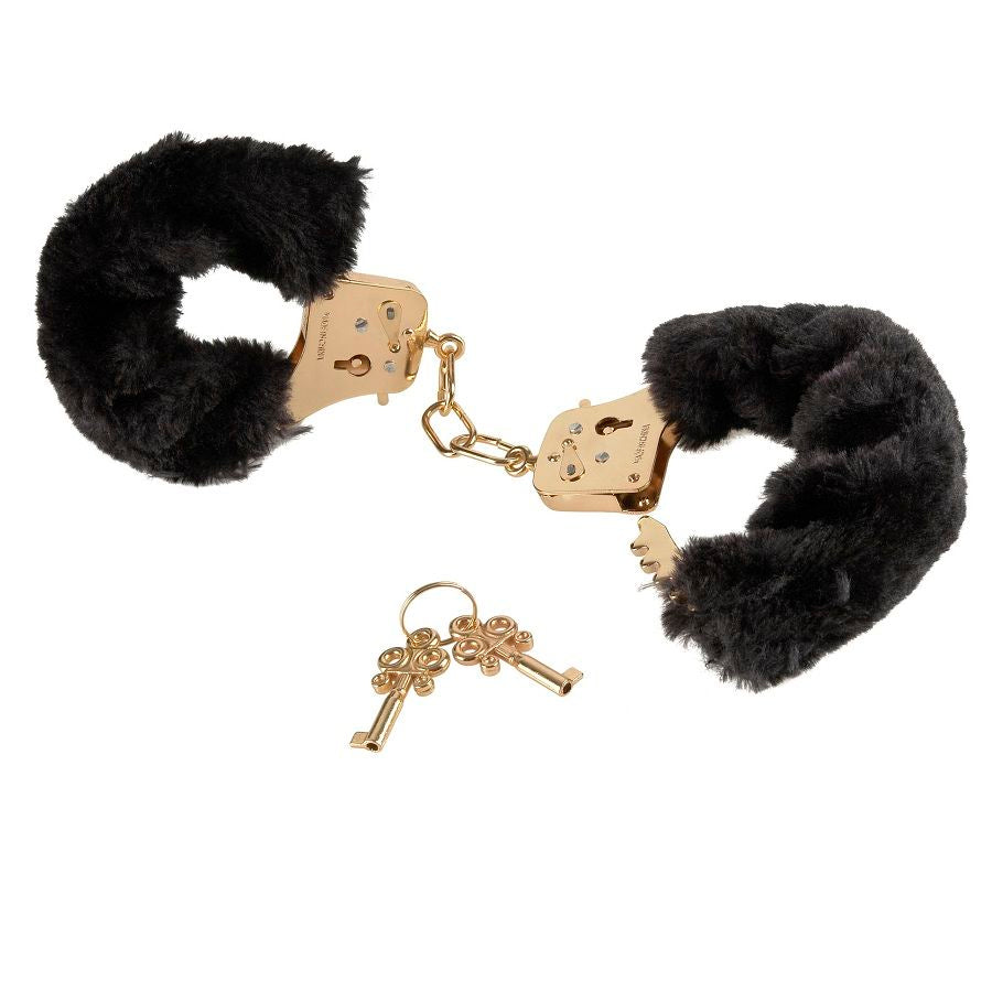 FETISH FANTASY GOLD - DELUXE FURRY CUFFS – BDSM-Zubehör Bild 4