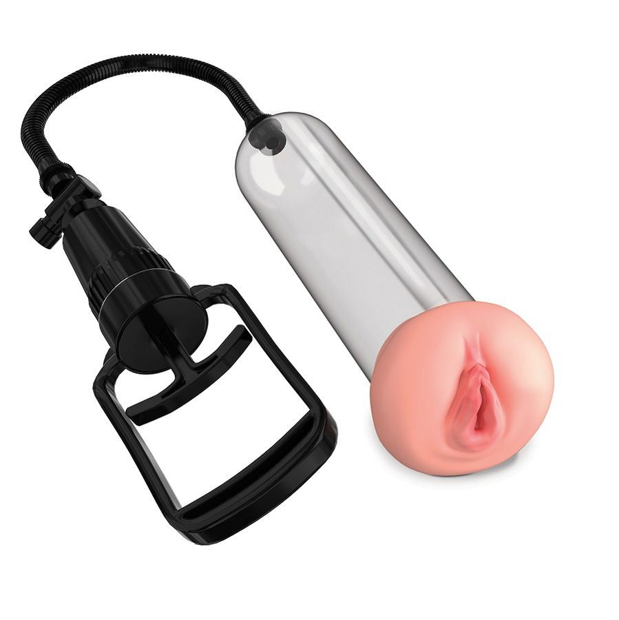 PUMPENARBEIT BOMBA DE ERECCION CON VAGINA PARA PRINCIPIANTES Produktansicht und Details