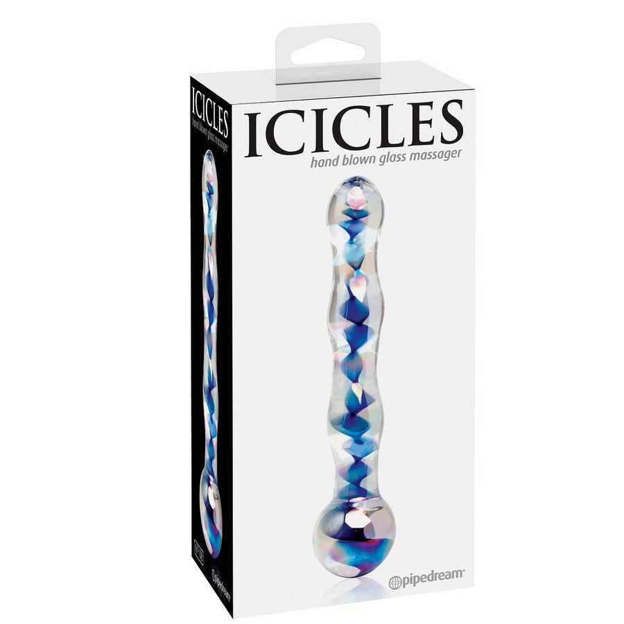 ICICLES - N. 8 GLASMASSAGER Massager Vibrator Produktansicht und Details