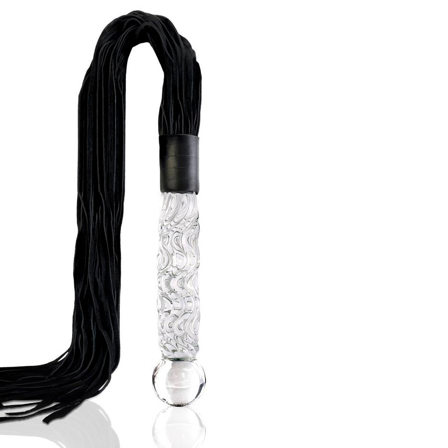 ICICLES N.38 Glasmassager – Luxus Analplug mit Schwanz | Secret Pulse Analplug diskret online kaufen