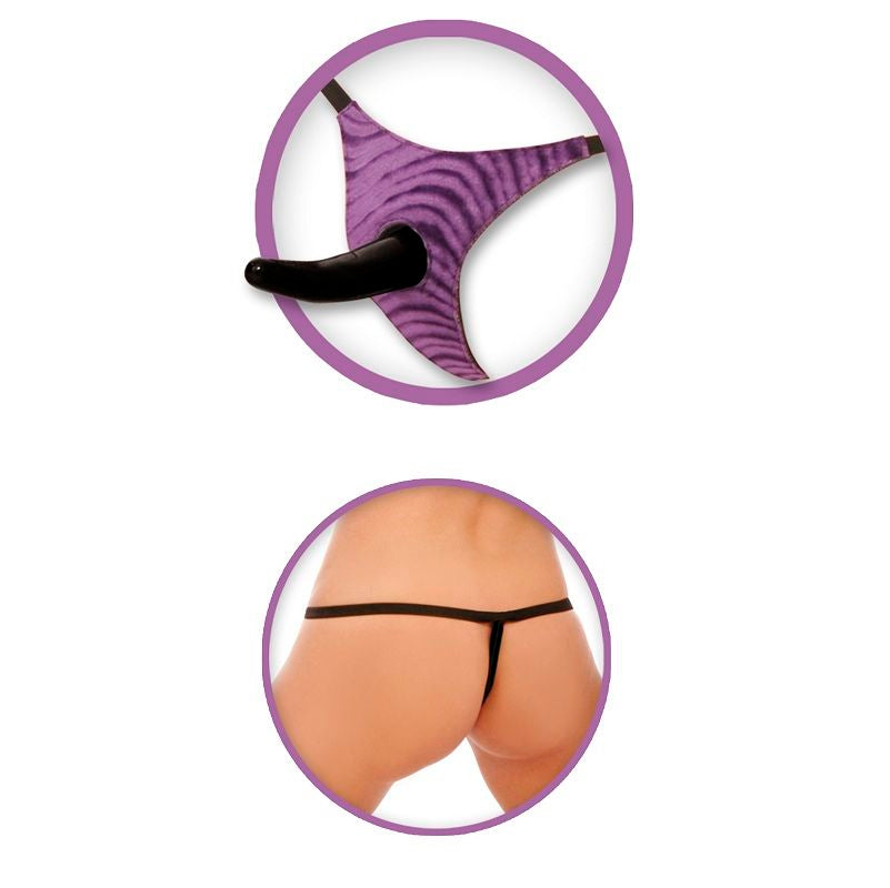 Fetish Fantasy Series – Vibrierender Strap-On für Ihn (13 cm) für sinnliche und diskrete Momente
