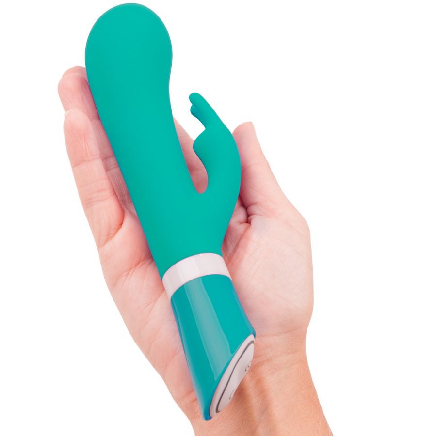 B Swish Bwild Deluxe Bunny Vibrator Jade – 6 Vibrationsmodi, Silikon, wasserfest Produktansicht und Details