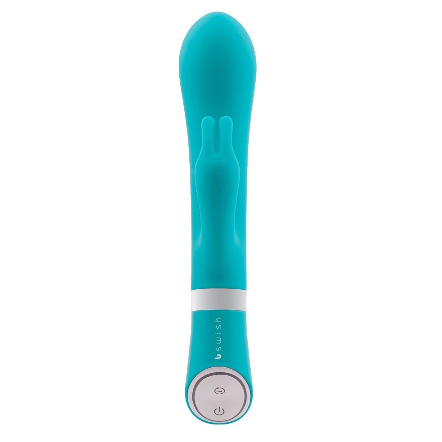 B Swish Bwild Deluxe Bunny Vibrator Jade – 6 Vibrationsmodi, Silikon, wasserfest für sinnliche Momente allein oder zu zweit
