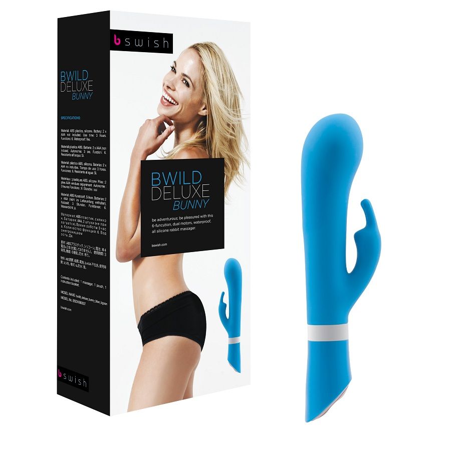 B Swish Bwild Deluxe Bunny Vibrator Jade – G-Punkt & Klitoris Stimulator aus Silikon Klitorisstimulator diskret online kaufen