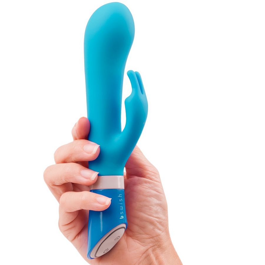 B Swish Bwild Deluxe Bunny Vibrator Jade – G-Punkt & Klitoris Stimulator aus Silikon hochwertiges Sextoy bei Secret Pulse