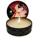 SHUNGA - MINI CARESS BY CANDELIGHT ERDBEERE UND CAVA MASSAGEKERZE 30 ML Massagekerze diskret online kaufen