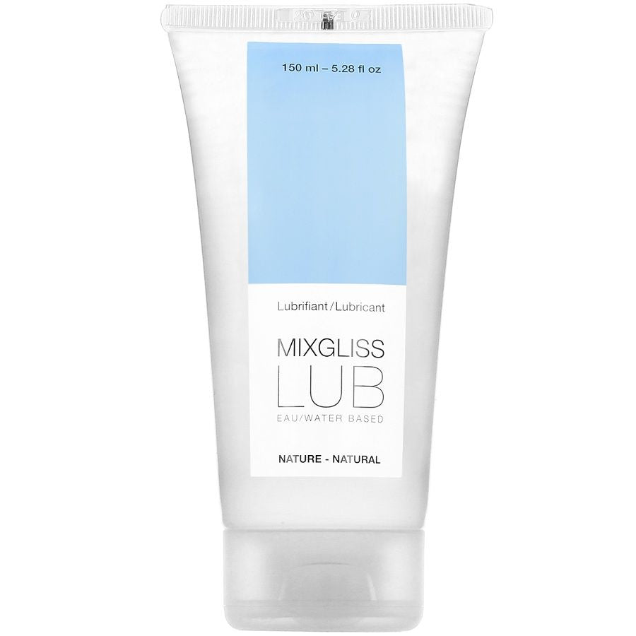 MIXGLISS - NATÜRLICHES SCHMIERMITTEL AUF WASSERBASIS 150 ML wasserbasiertes Gleitgel diskret online kaufen