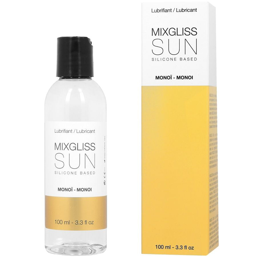 MIXGLISS - SCHMIERMITTEL AUF SILIKONBASIS AROMA MONOI 100ML Silikon-Gleitgel diskret online kaufen