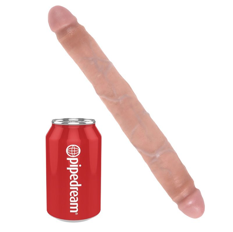 KING COCK - SCHLANKER DOPPELDILDO 30 CM bei Secret Pulse im Erotikshop
