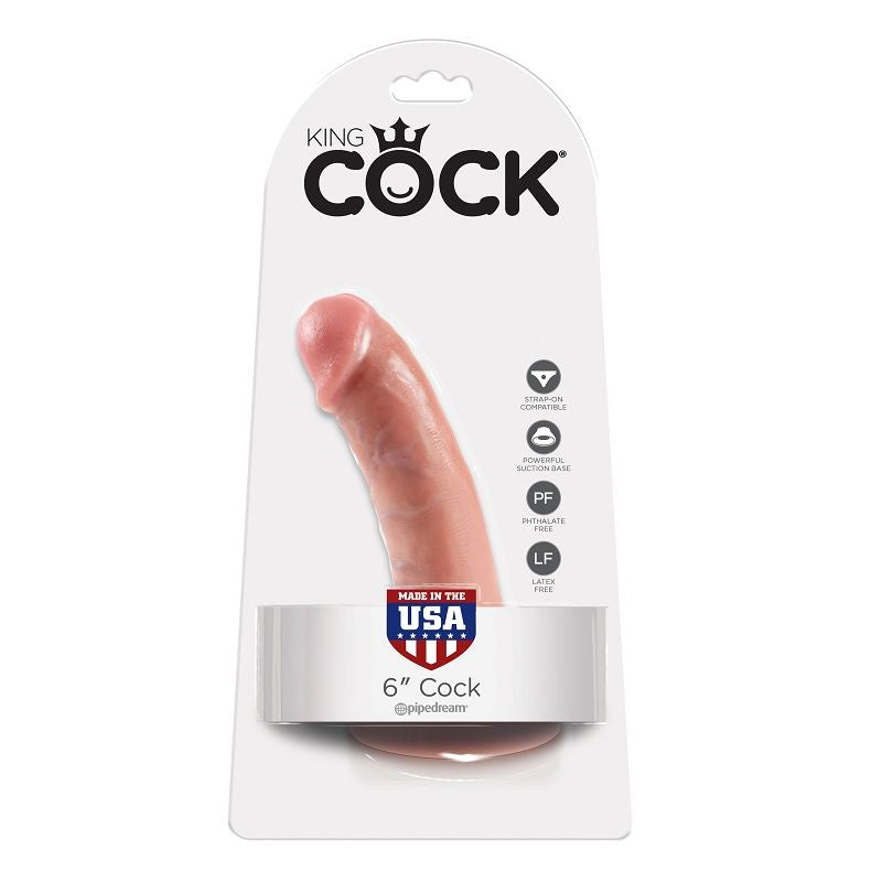 KING COCK - 6 HAHNFLEISCH 15.2 CM – Erotik-Zubehör Bild 1