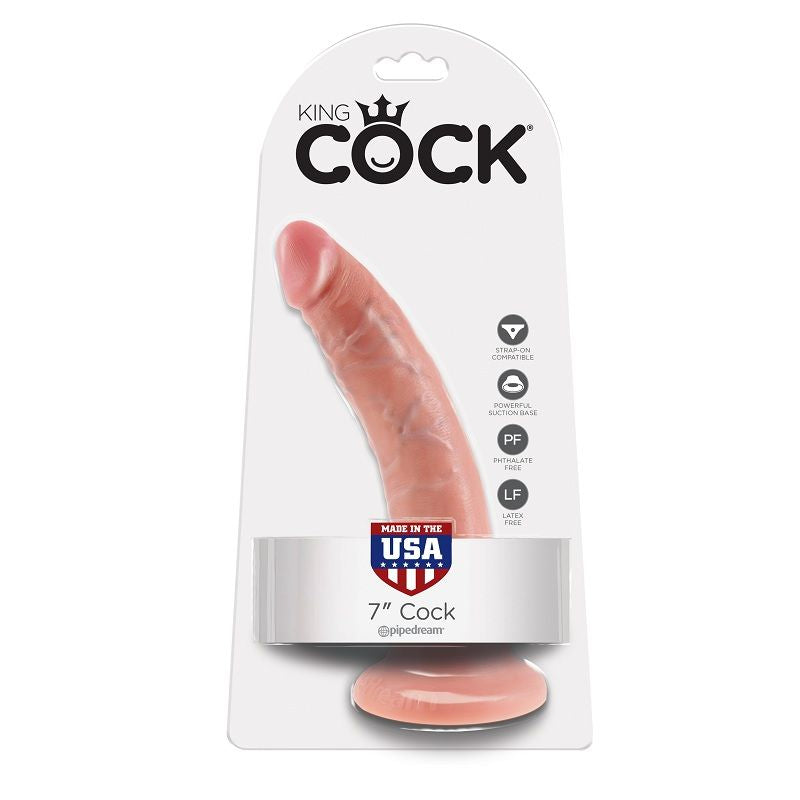 KING COCK - 7 HAHNFLEISCH 17.8 CM – Erotik-Zubehör Bild 1