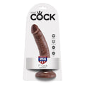 KING COCK - 7 DILDO SCHOKOLADE 17.8 CM Dildo diskret online kaufen