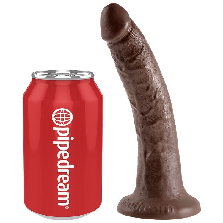 KING COCK - 7 DILDO SCHOKOLADE 17.8 CM bei Secret Pulse im Erotikshop