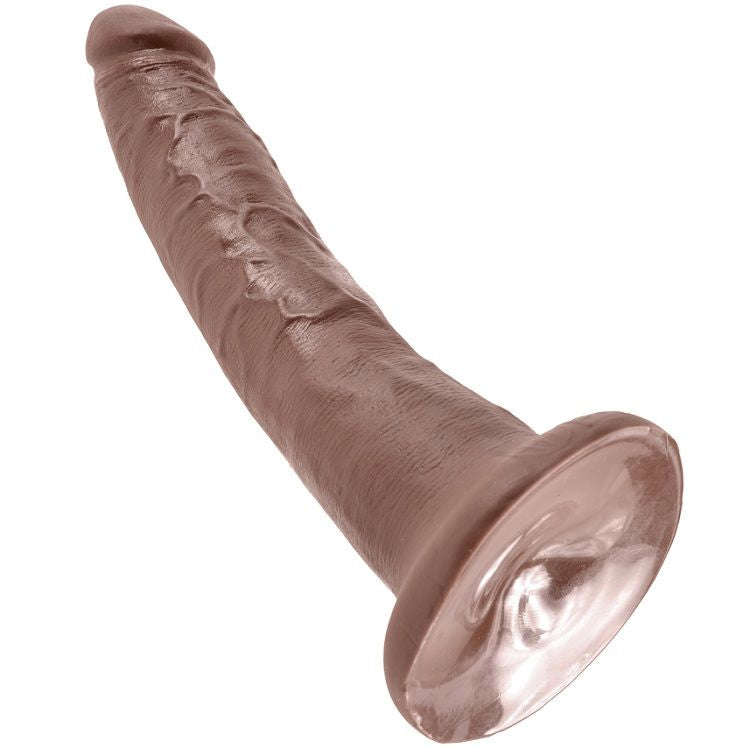 KING COCK - 7 DILDO SCHOKOLADE 17.8 CM hochwertiges Intimtoy
