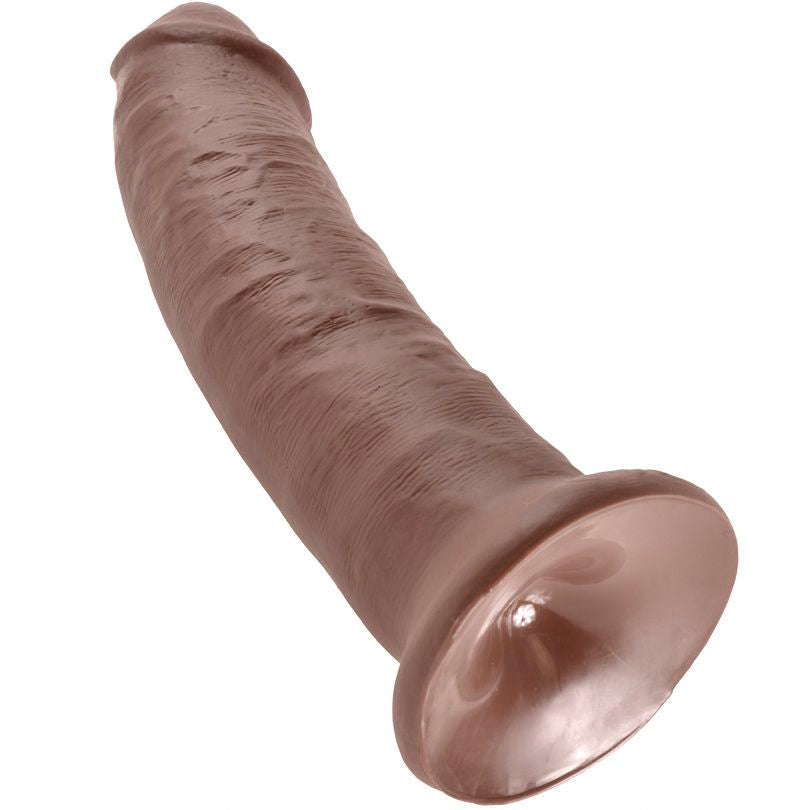 KING COCK - 9 HAHN BRAUN 22.9 CM – Dildo Bild 5