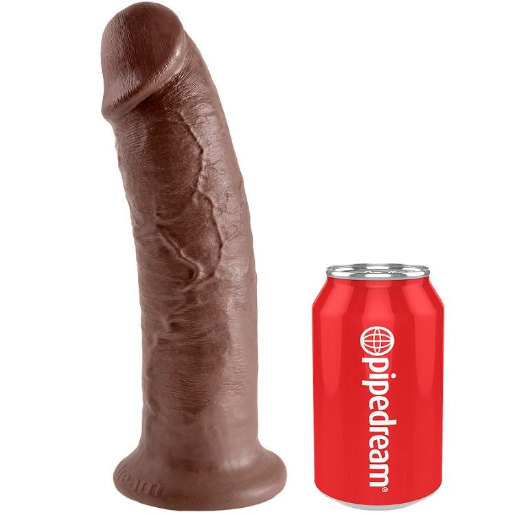 KING COCK - 10 DILDO BRAUN 25.4 CM bei Secret Pulse im Erotikshop