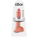 KING COCK - 10 SCHWANZFLEISCH MIT EIER 26.5 CM – Erotik-Zubehör Bild 1