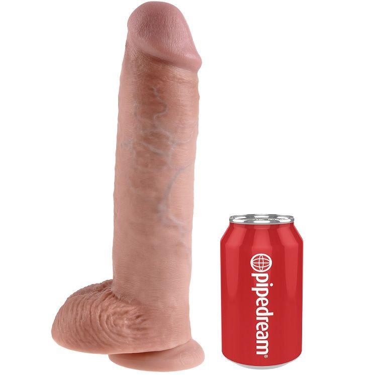 KING COCK - 11 SCHWANZFLEISCH MIT EIER 28 CM – Erotik-Zubehör Bild 5